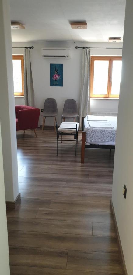 Apartments Adri, Parking In The Yard 로비니 외부 사진